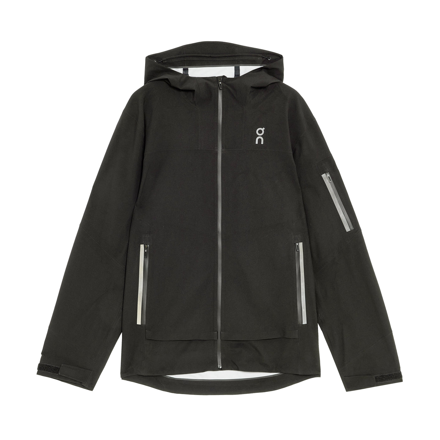 Men's On Running Black Trek Waterproof Jacket