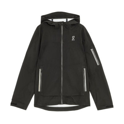 Men's On Running Black Trek Waterproof Jacket