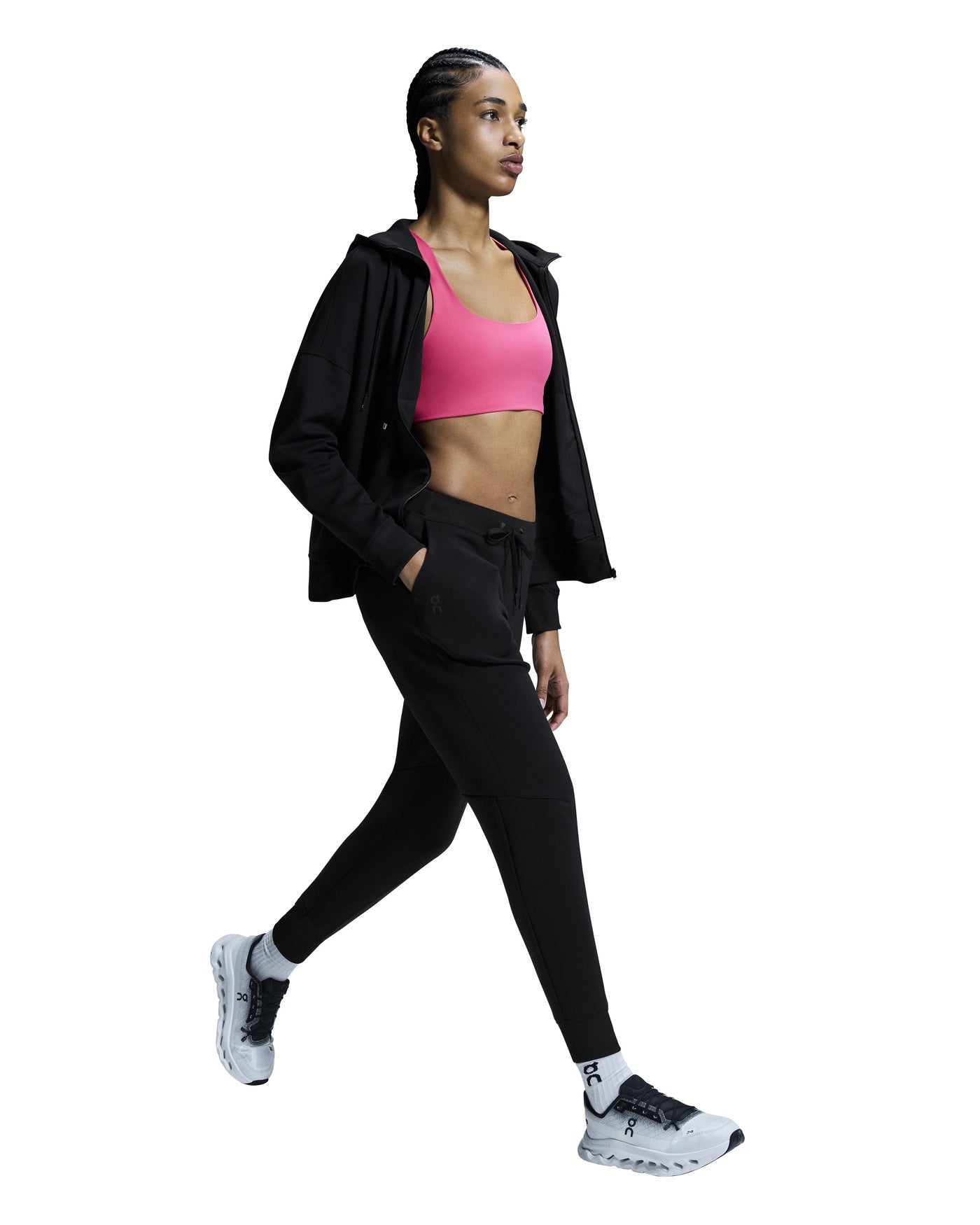 Women's On Running Sweat Pants In Black