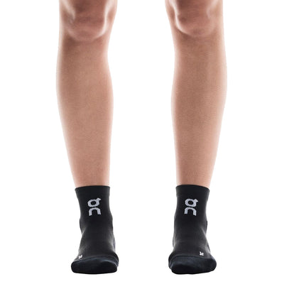 On Running Core Run 2 Pack Mid Running Sock - Black