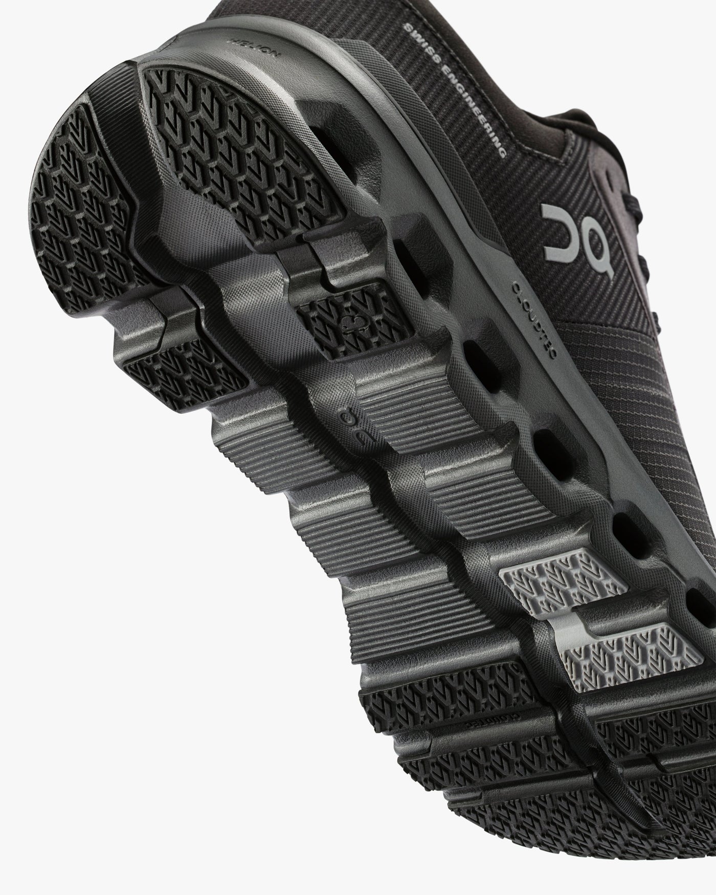 Men's On Running Cloudrunner 2 Waterproof Magnet Black Trainers