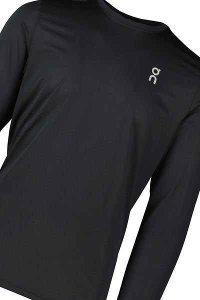 Men's On Running Black Core Long Sleeve T Shirt