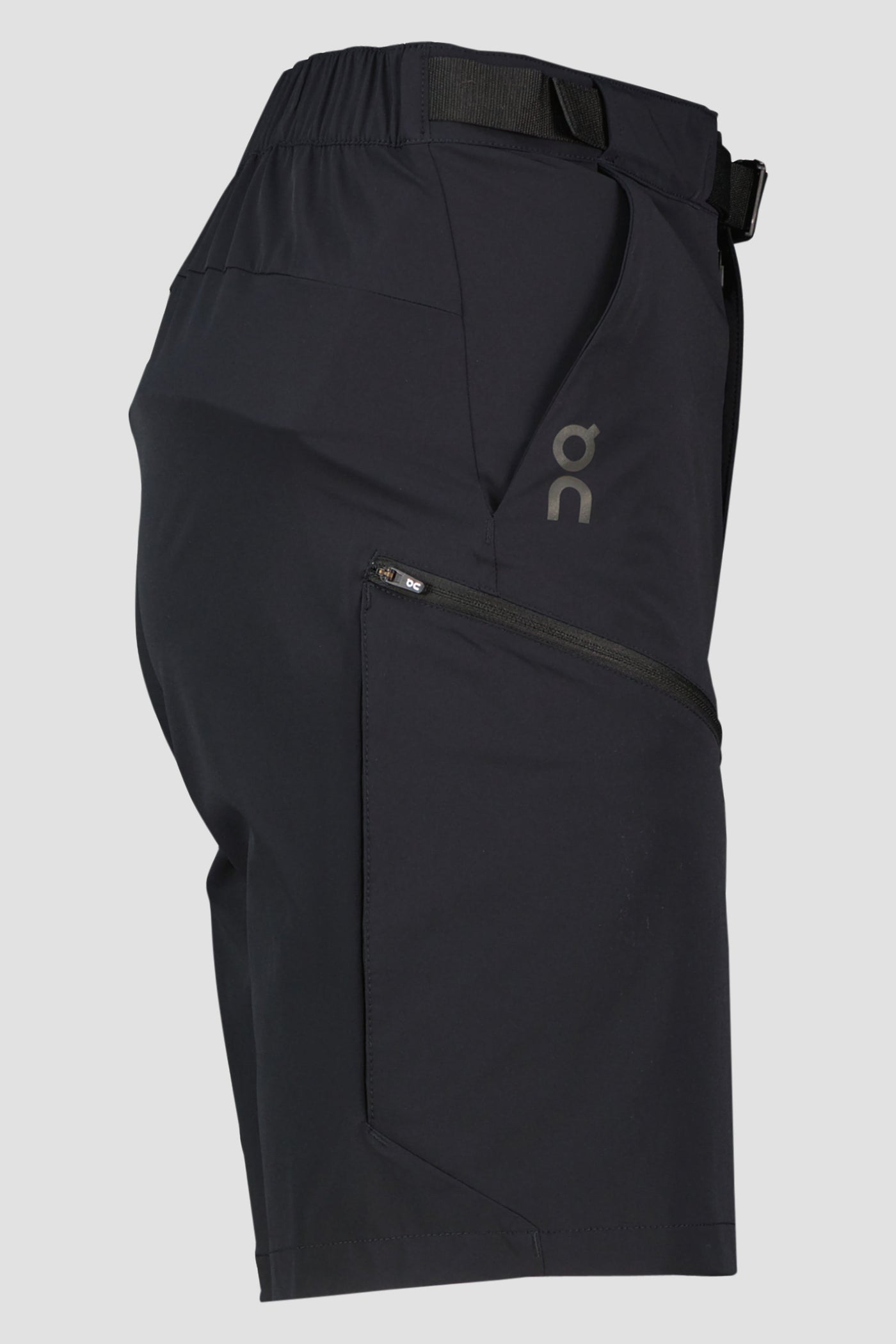Men's On Running Black Trek Shorts
