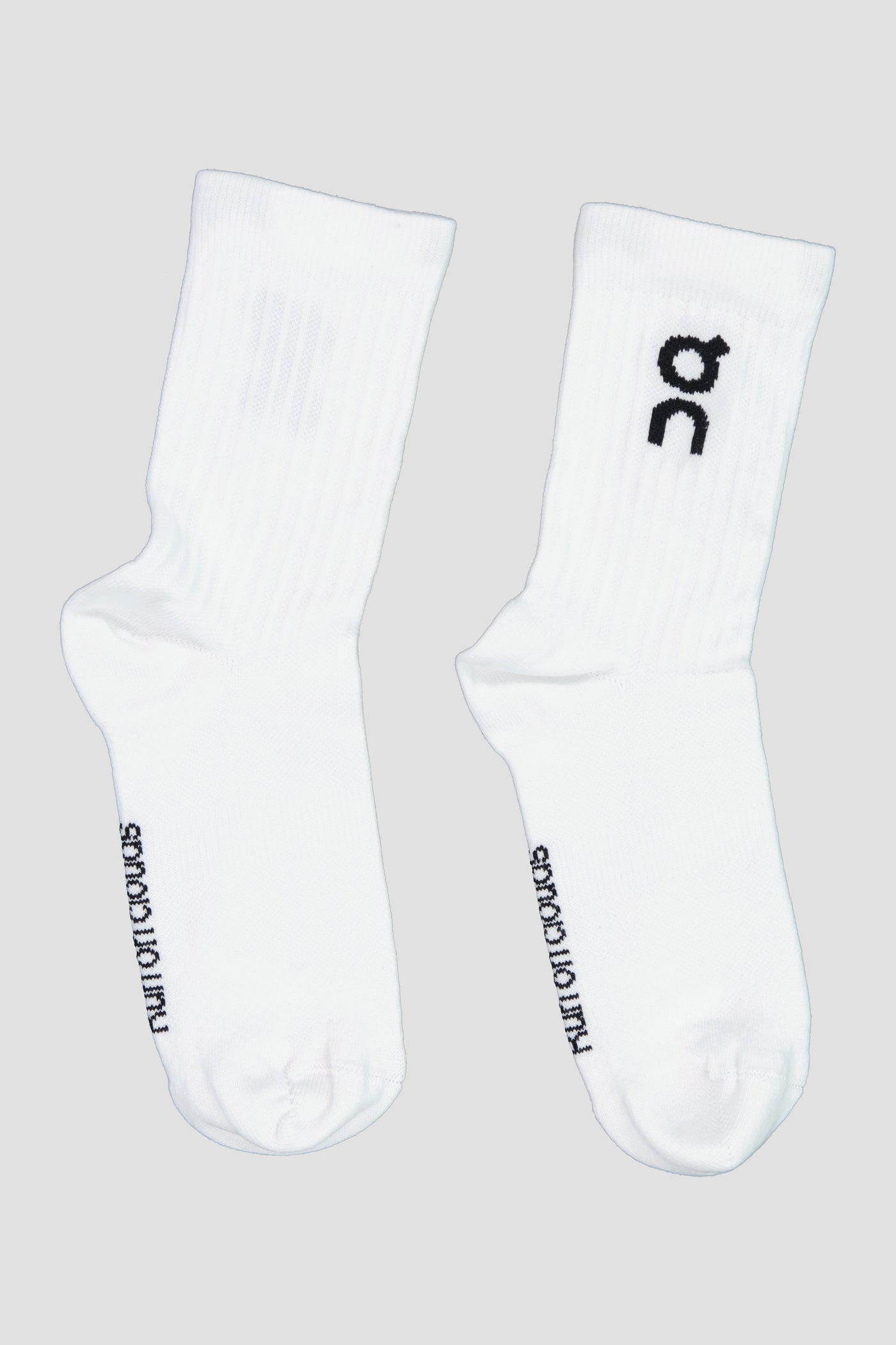 Unisex On Running White Logo 3-Pack Socks