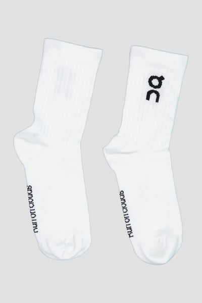 Unisex On Running White Logo 3-Pack Socks