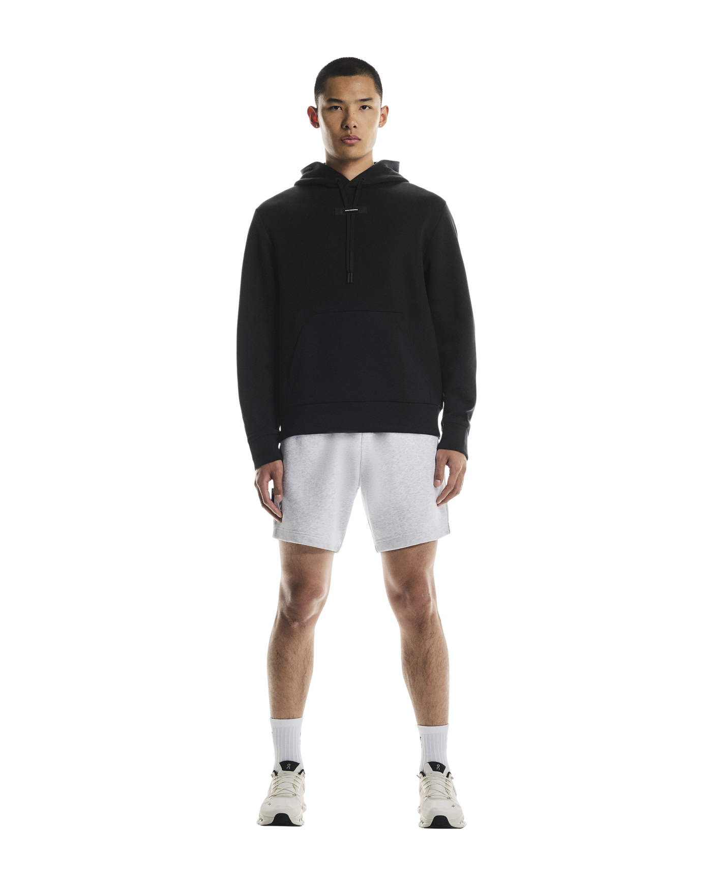 Men's On Running Black Focus Tech Hoodie