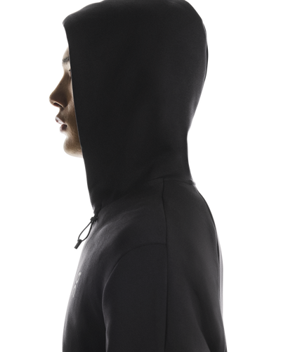 Men's On Running Black Focus Tech Zipped Hoodie & Focus Tech Pant Tracksuit Set