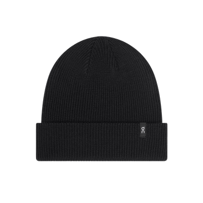 Men's On Running Black Merino Beanie