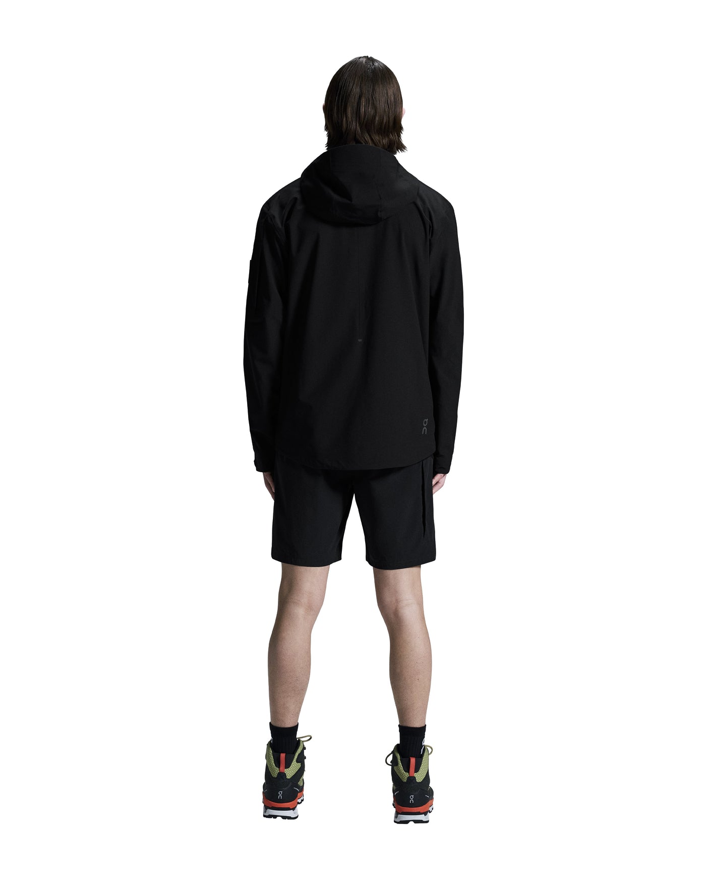 Men's On Running Black Trek Waterproof Jacket