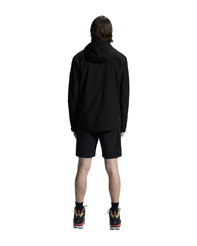 Men's On Running Black Trek Waterproof Jacket