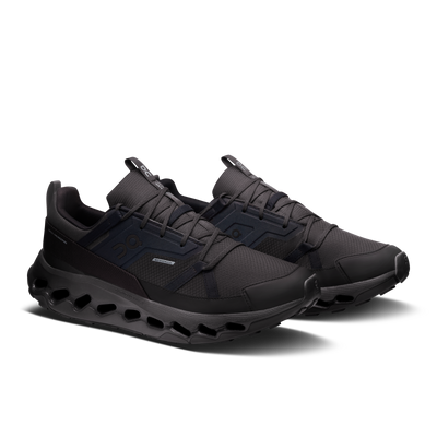 Men's On Running Cloudhorizon Waterproof Black/Black Trainers