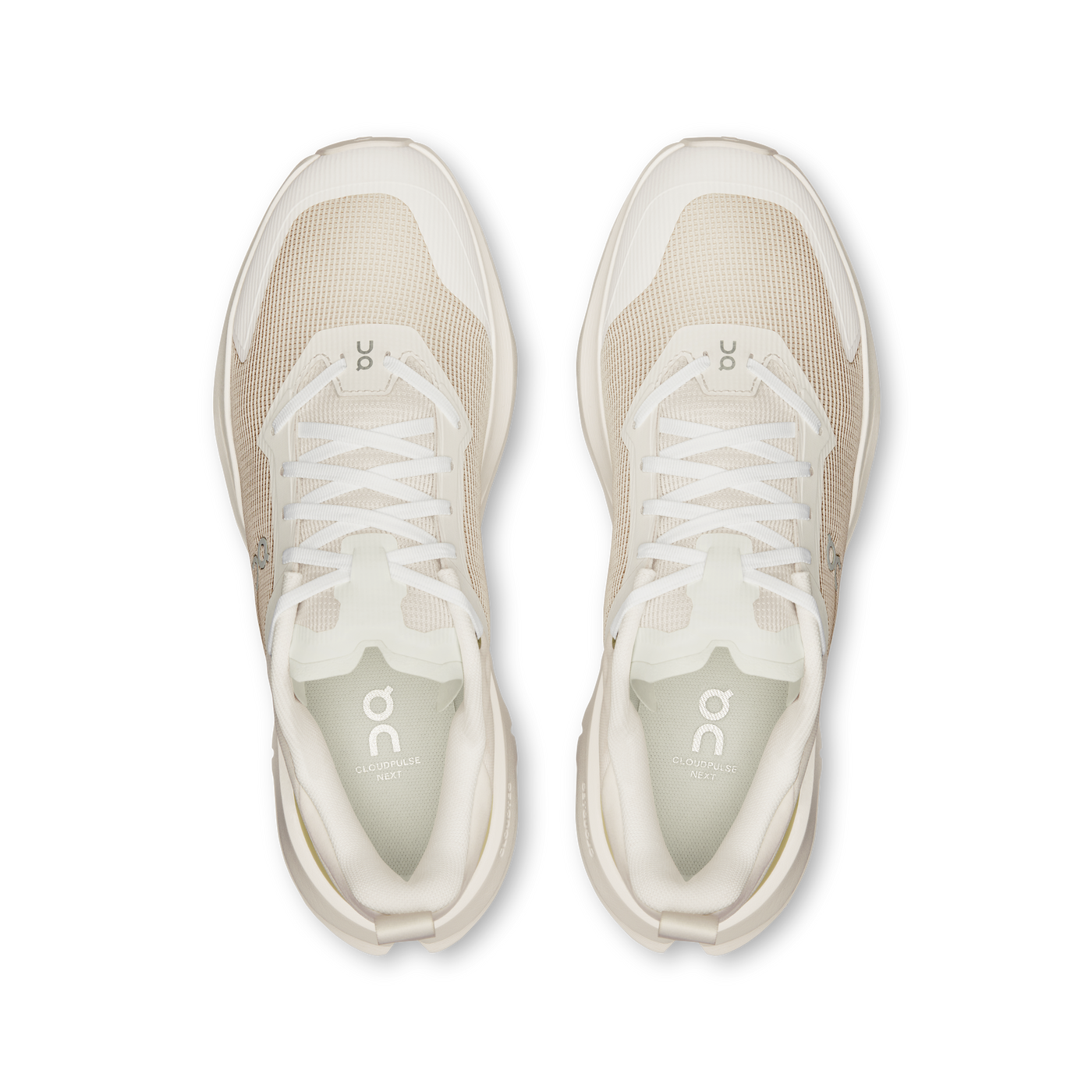 Men's On Running Cloudpulse Next White Ice Trainers