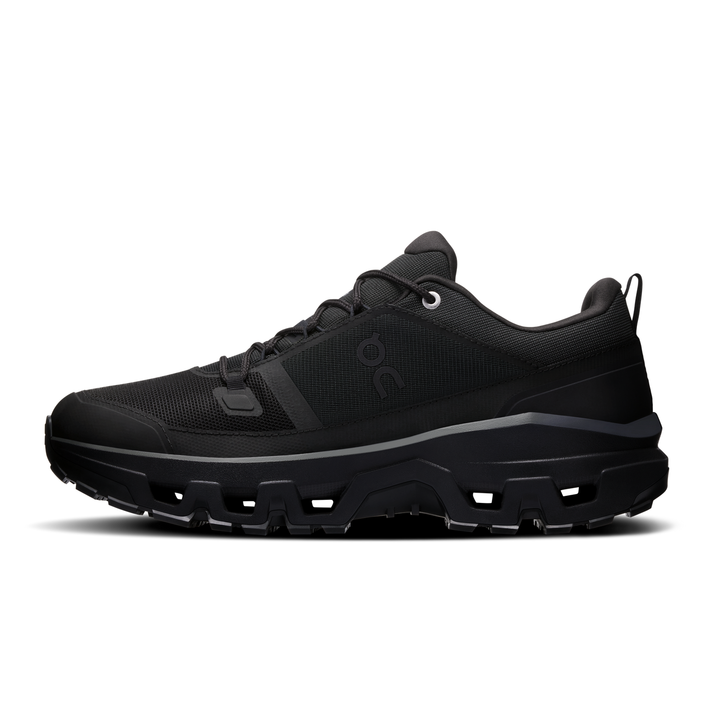 Men's On Running Cloudrock Low WP Black Black Trainers