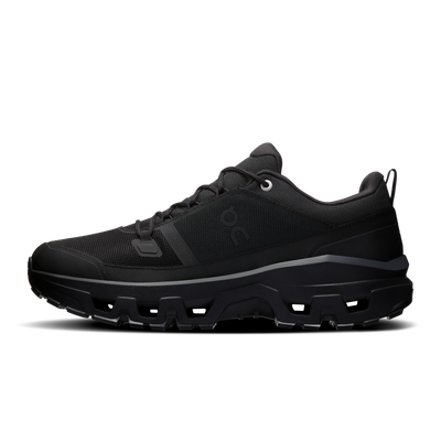Men's On Running Cloudrock Low WP Black Black Trainers