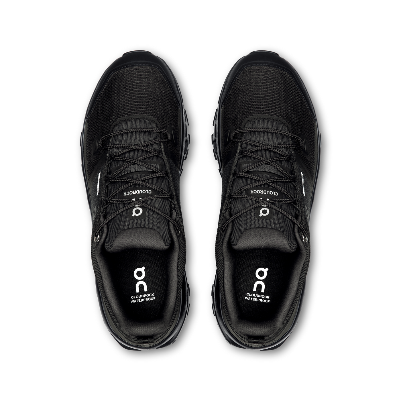 Men's On Running Cloudrock Low WP Black Black Trainers