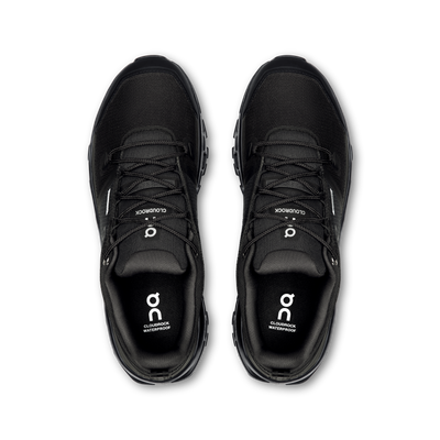 Men's On Running Cloudrock Low WP Black Black Trainers