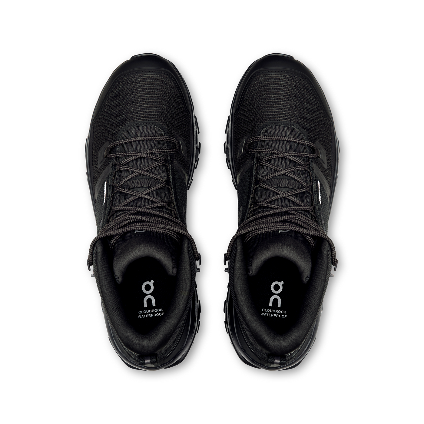 Men's On Running Cloudrock Mid WP Black Black Trainers