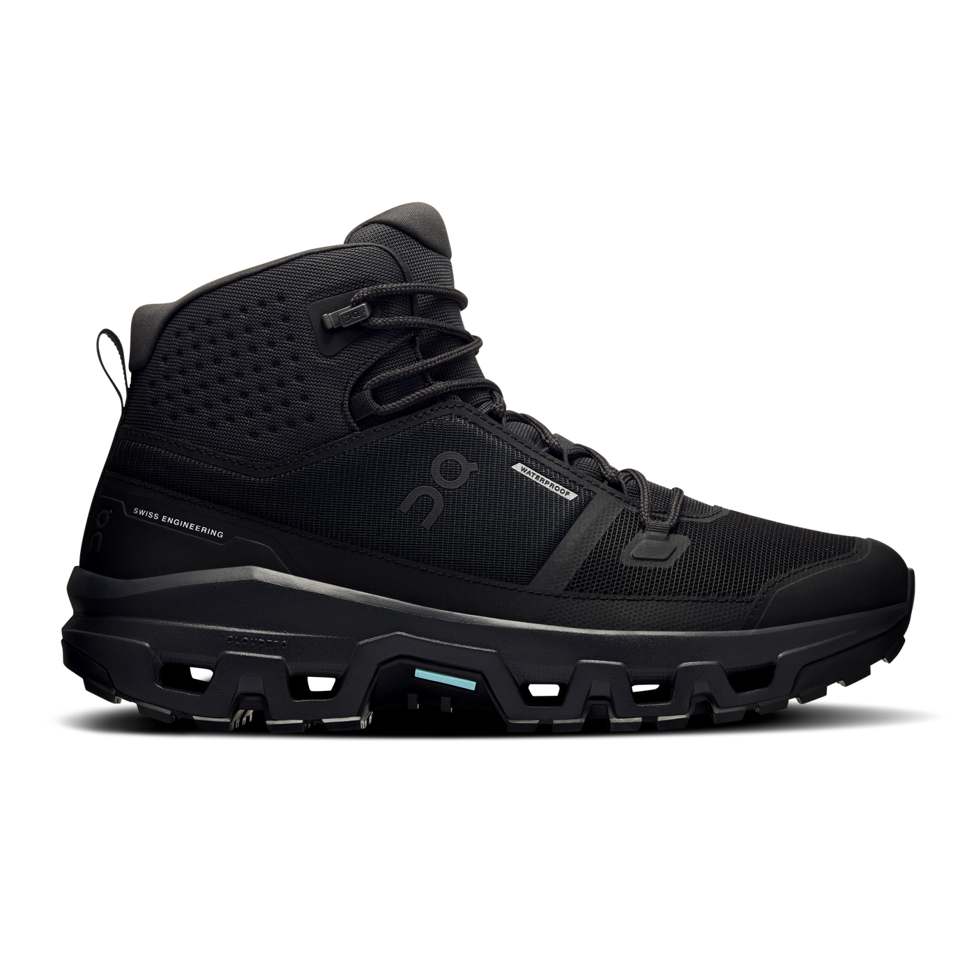 Men's On Running Cloudrock Mid WP Black Black Trainers