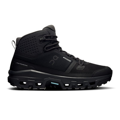 Men's On Running Cloudrock Mid WP Black Black Trainers