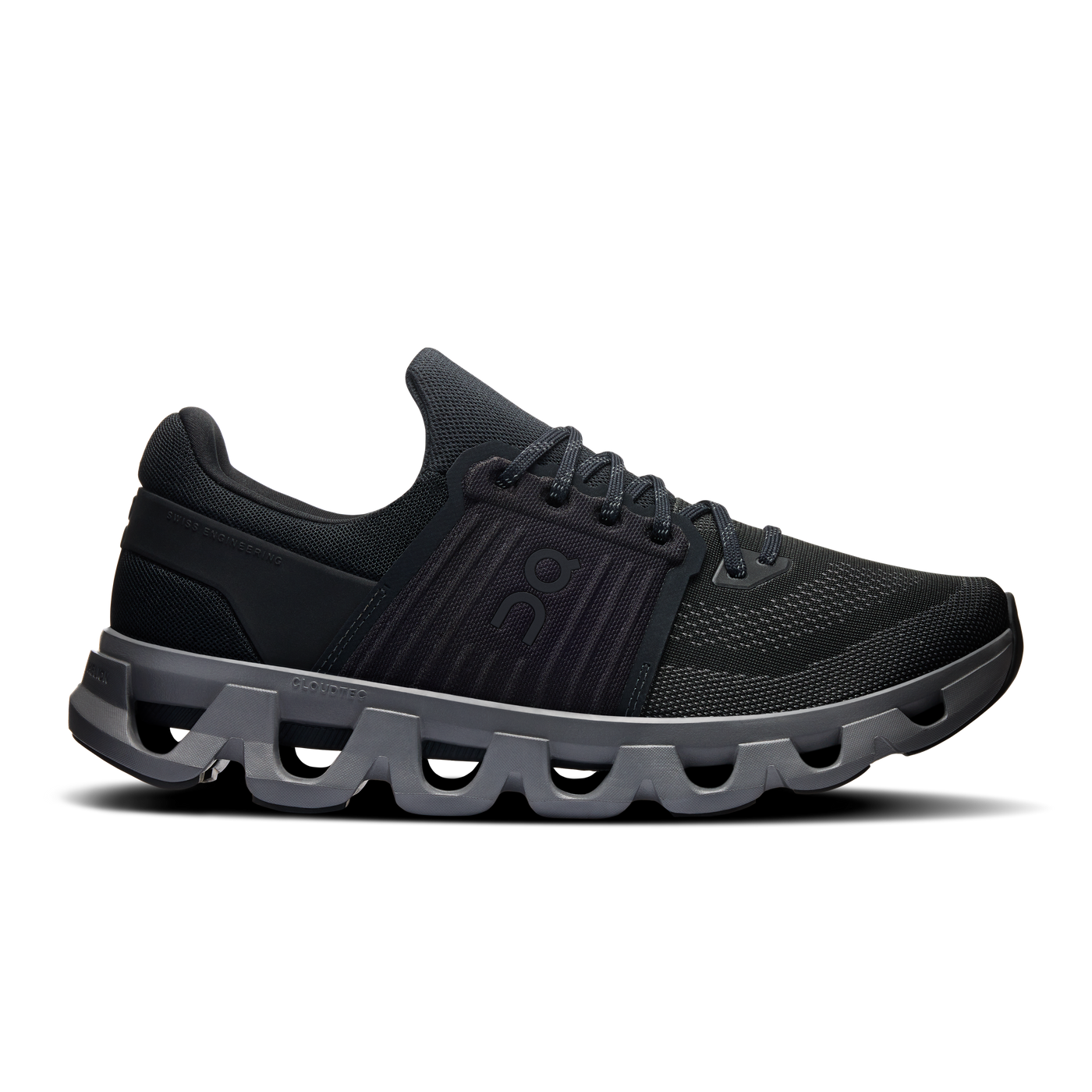 Men's On Running Cloudswift 4 AD Men Black Rock Trainers