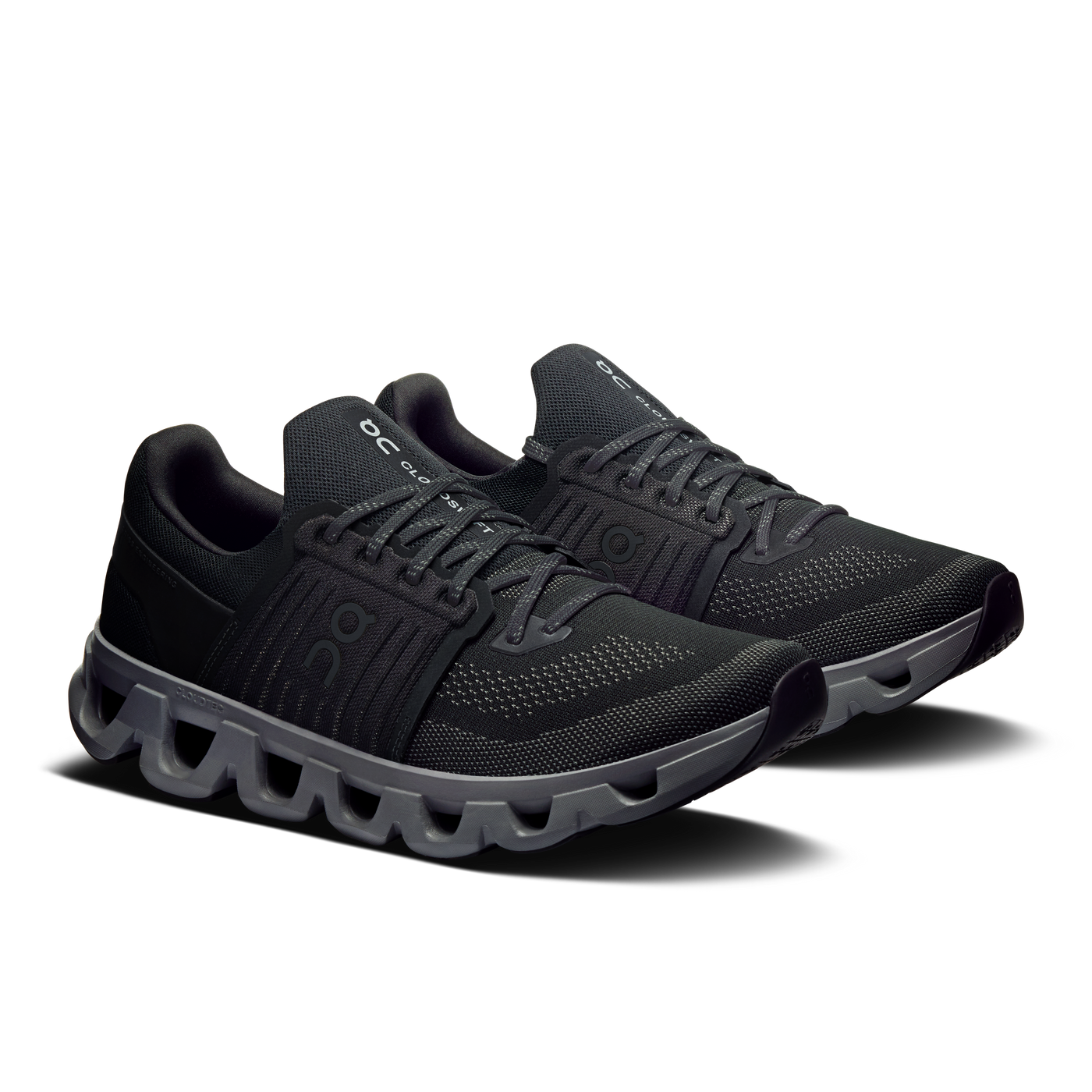 Men's On Running Cloudswift 4 AD Men Black Rock Trainers