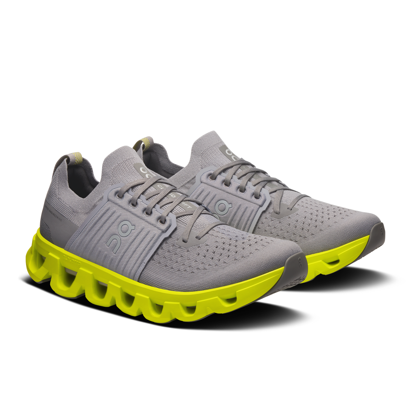 Men's On Running Cloudswift 4 Alloy Lime Trainers