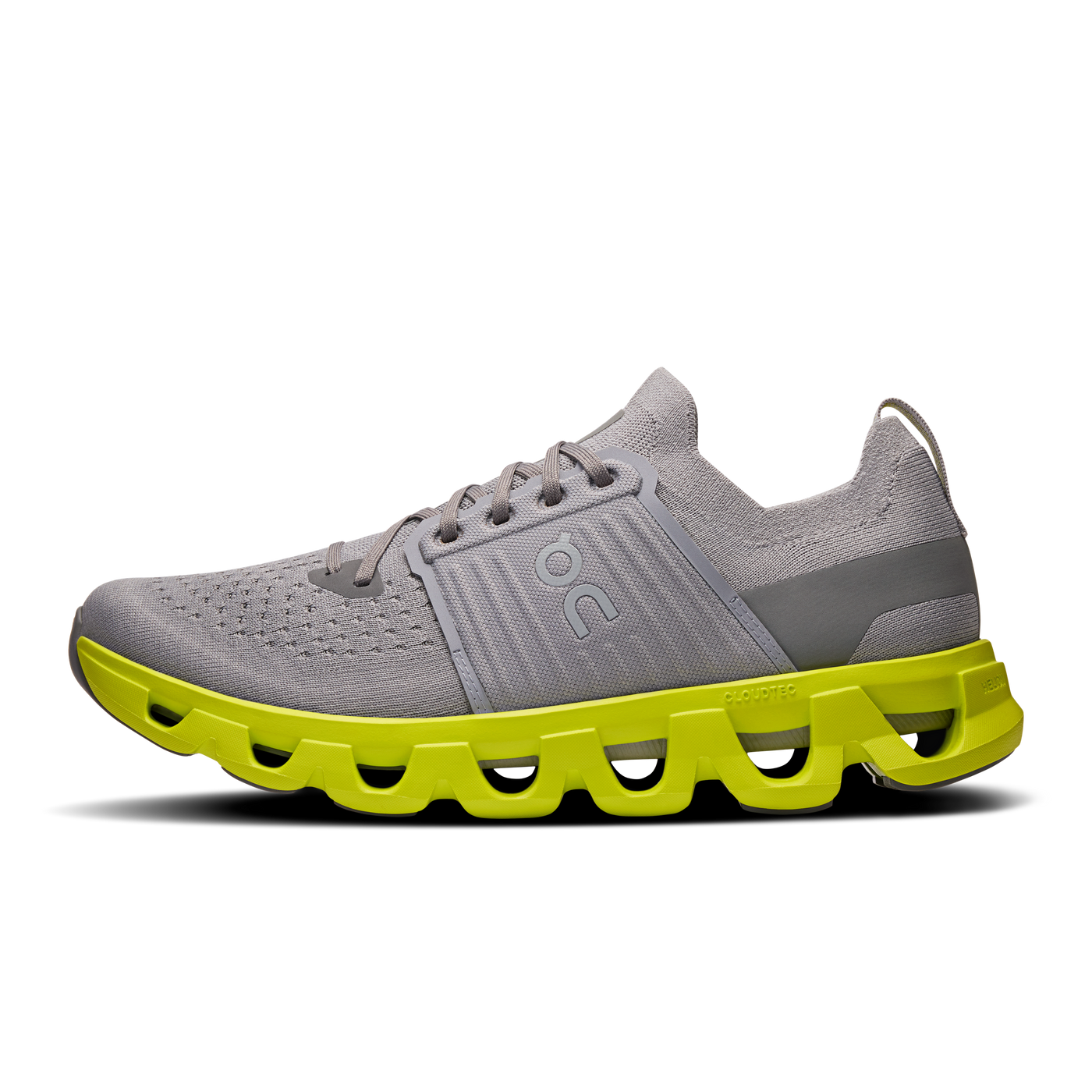 Men's On Running Cloudswift 4 Alloy Lime Trainers