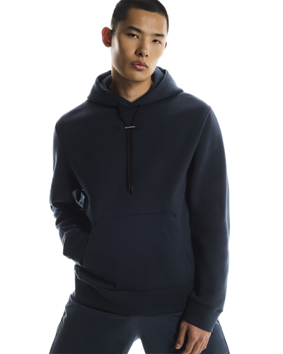 Men's On Running Navy Focus Tech Hoodie