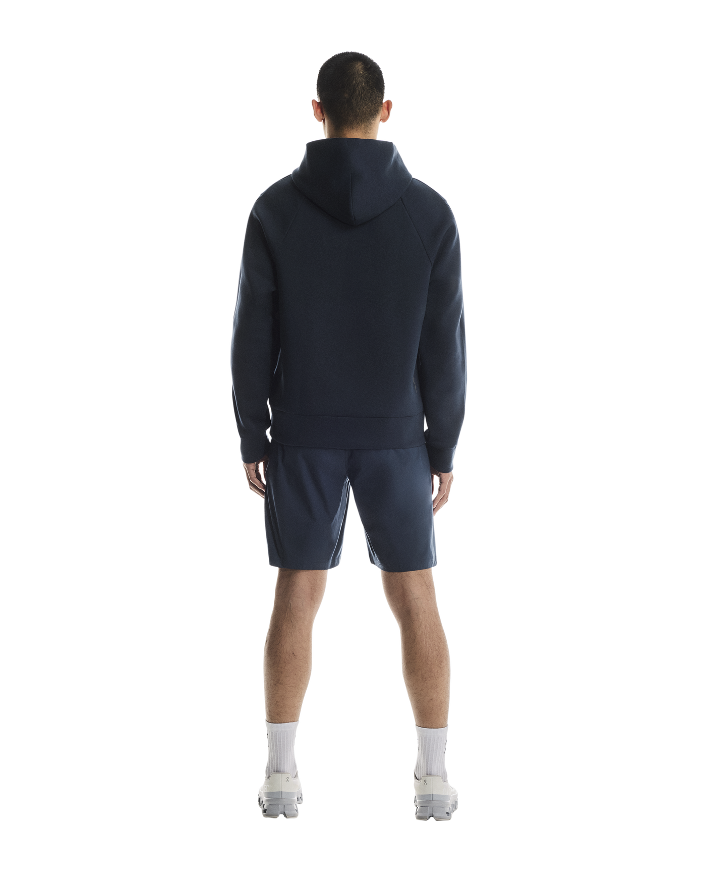 Men's On Running Navy Focus Tech Hoodie