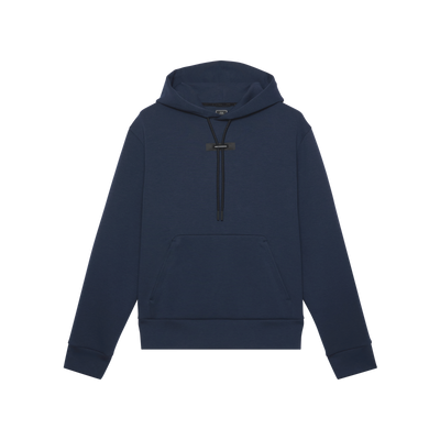 Men's On Running Navy Focus Tech Hoodie