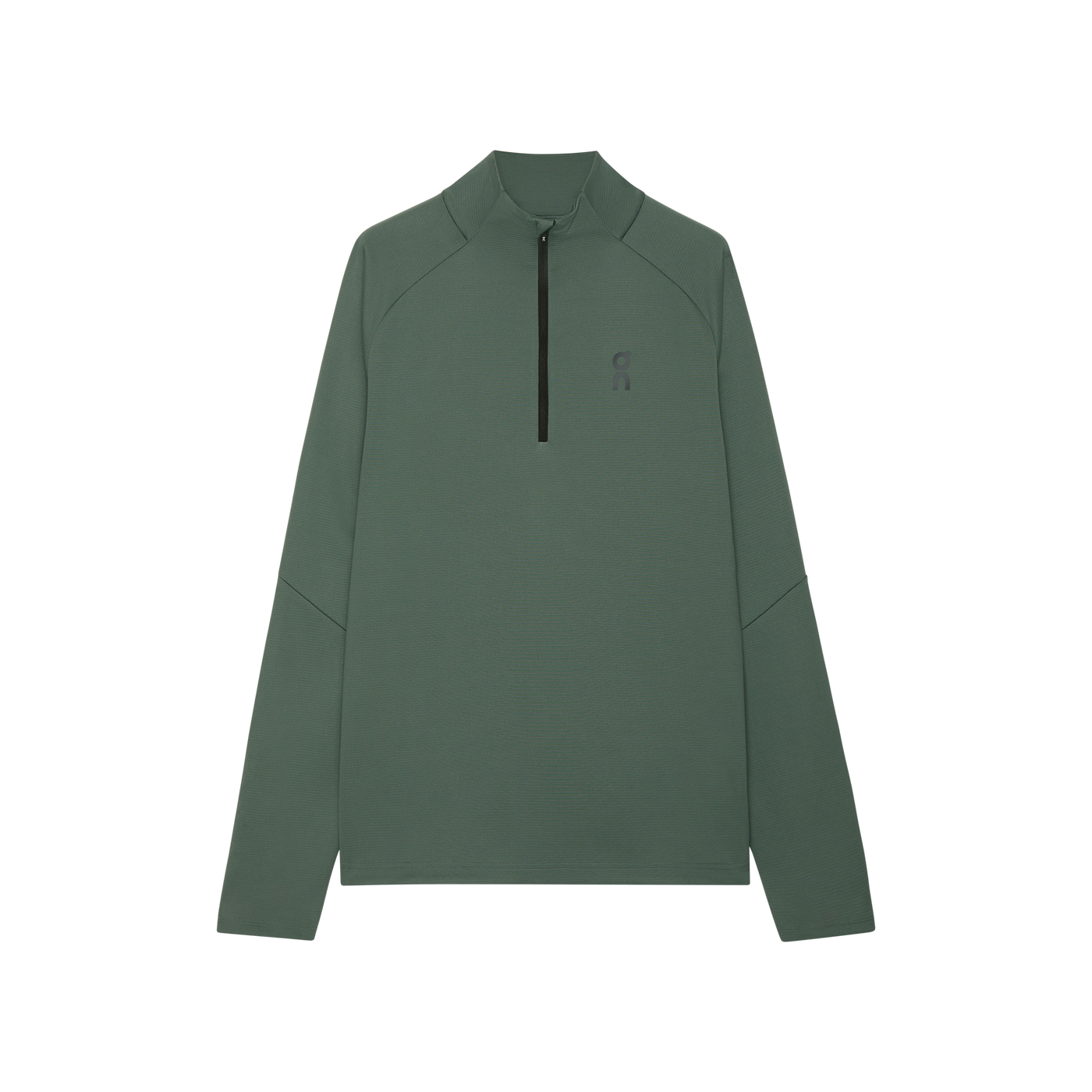 Men's On Running Olive 1/4 Zip Climate Shirt & Spirulina Olive Weather Pants Set