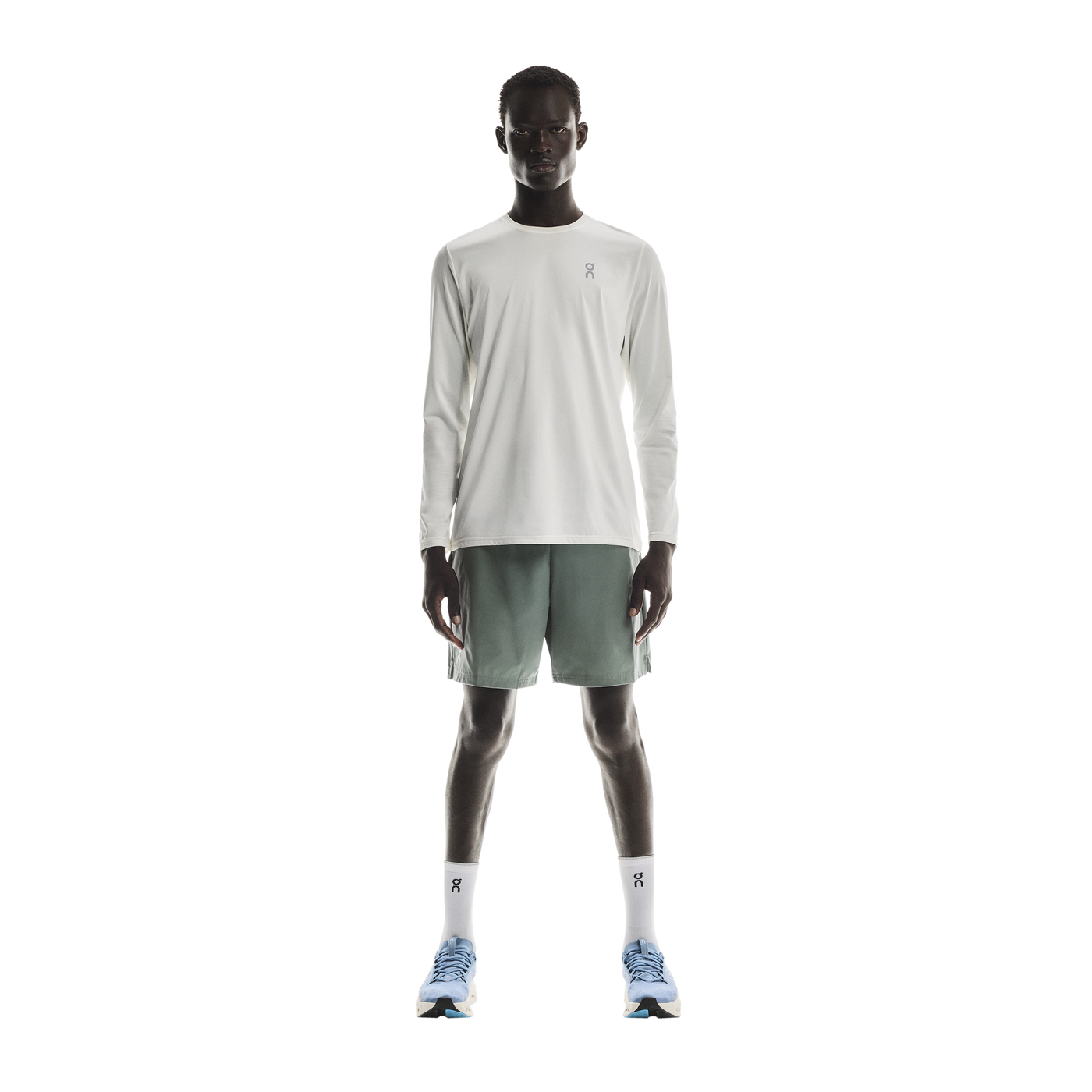 Men's On Running Olive 7" Core Shorts