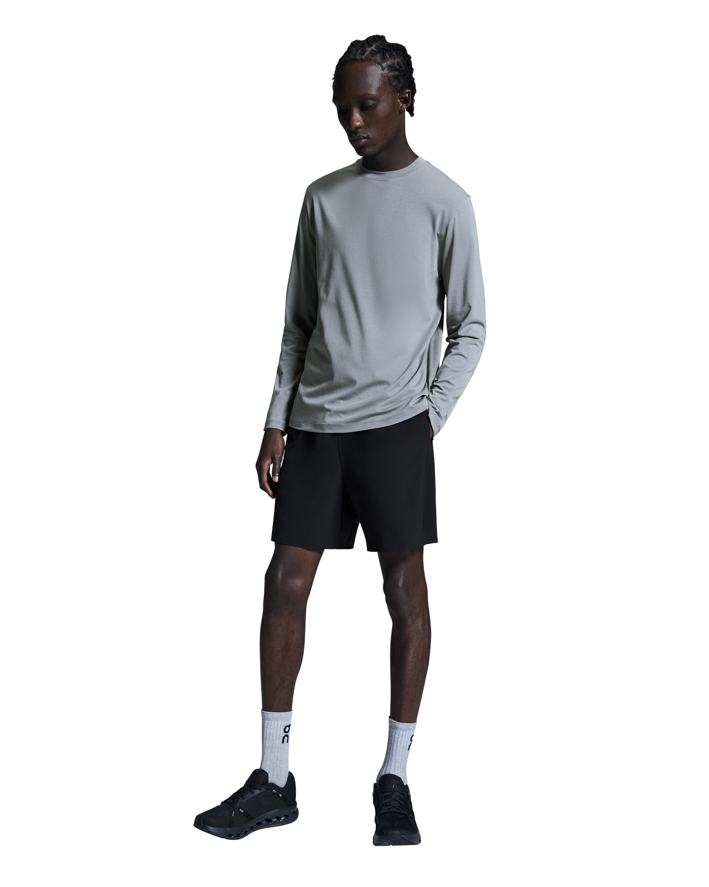 Men's On Running Rock Focus Long Sleeve T Shirt