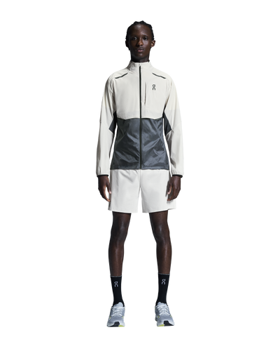 Men's On Running Silver Eclipse Weather Jacket