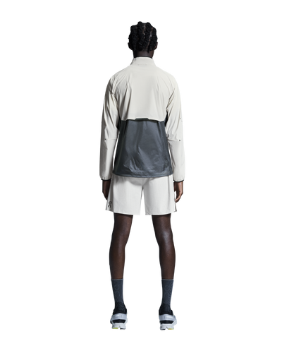 Men's On Running Silver Eclipse Weather Jacket