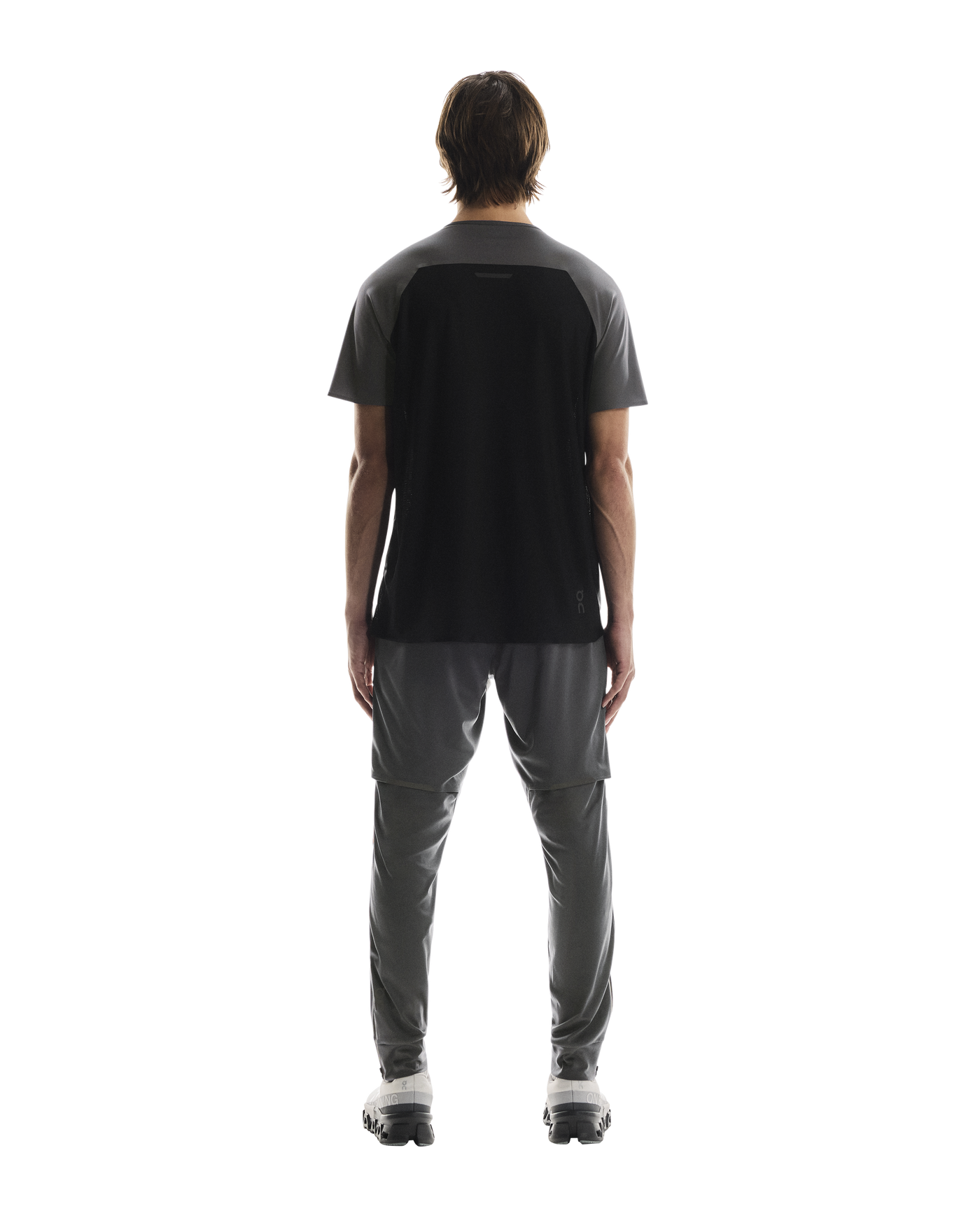 Men's On Running Silver Eclipse Weather Pants