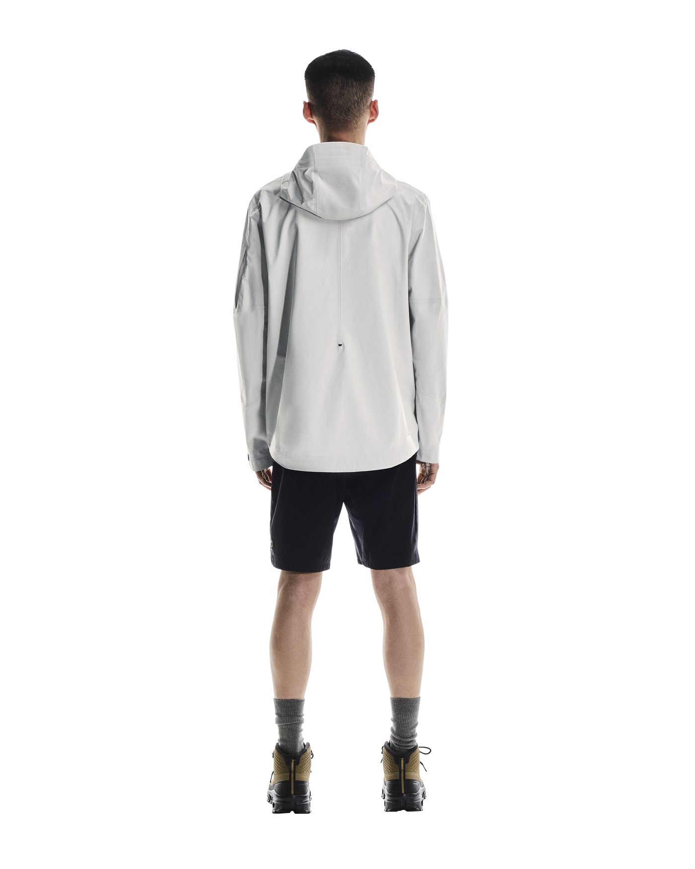 Men's On Running Silver Trek Waterproof Jacket