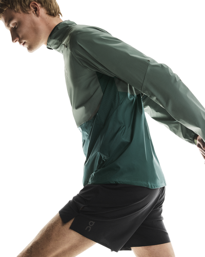 Men's On Running Spirulina Olive Weather Jacket