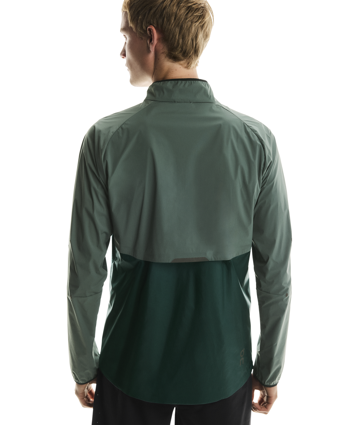 Men's On Running Spirulina Olive Weather Jacket