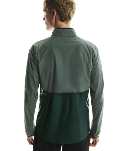 Men's On Running Spirulina Olive Weather Jacket