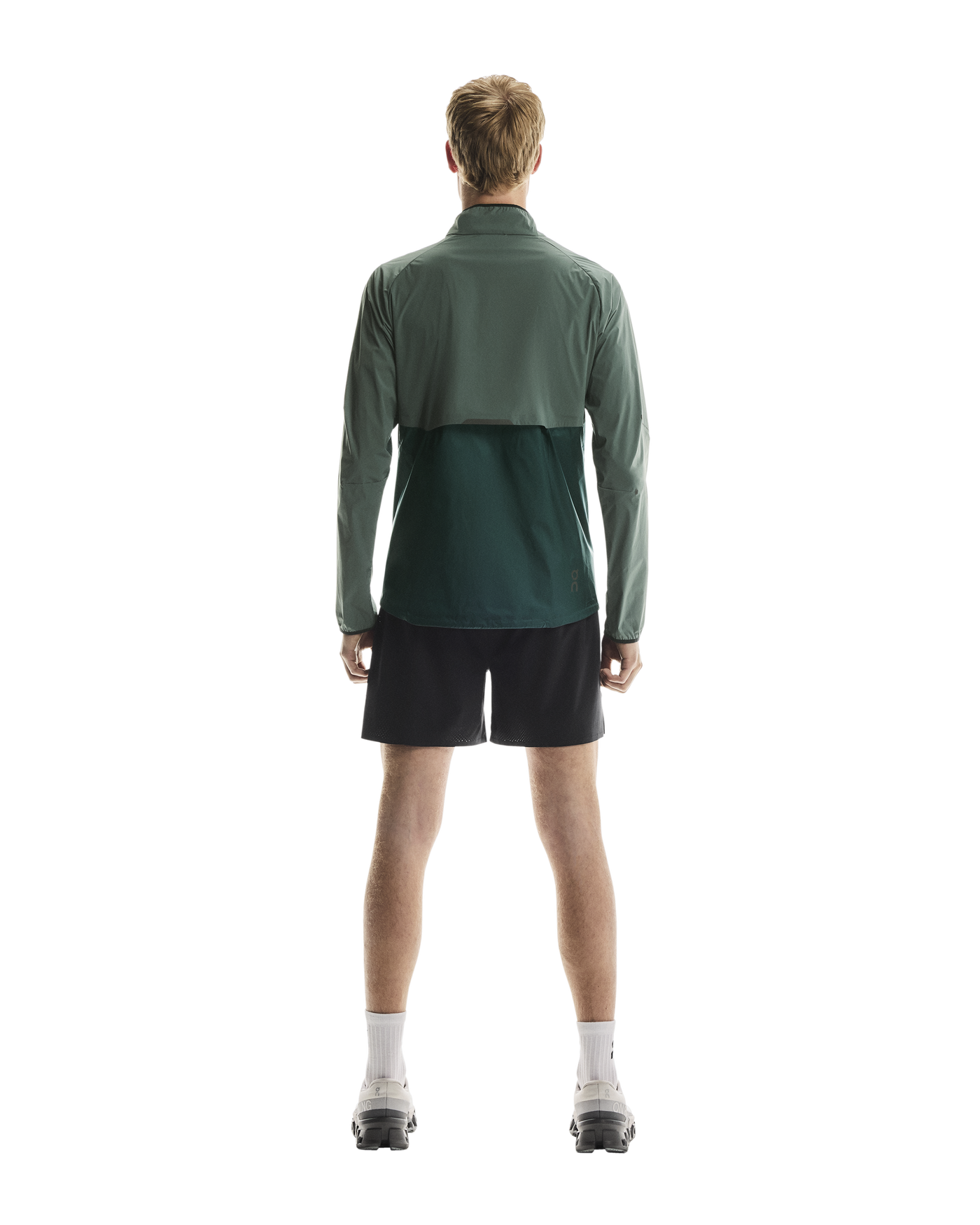 Men's On Running Spirulina Olive Weather Jacket