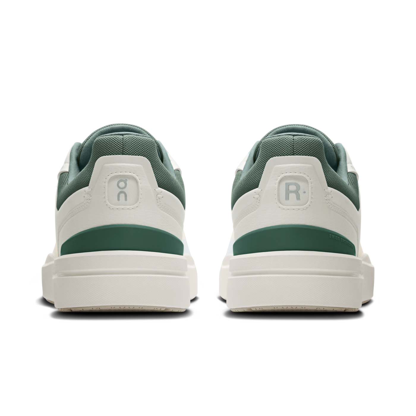 Men's On Running The Roger Advantage White Olive Trainers
