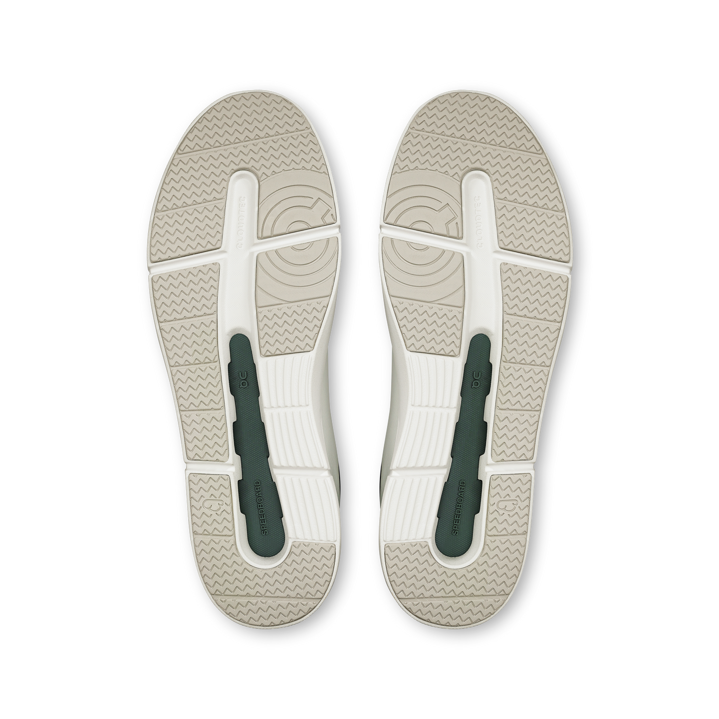 Men's On Running The Roger Advantage White Olive Trainers