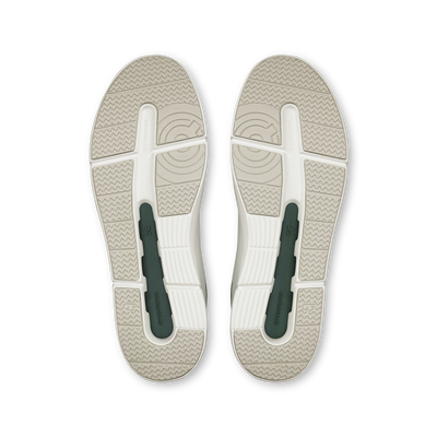 Men's On Running The Roger Advantage White Olive Trainers