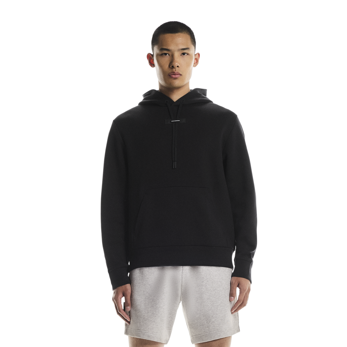 Men's On Running Black Focus Tech Hoodie & Pant Tracksuit Set
