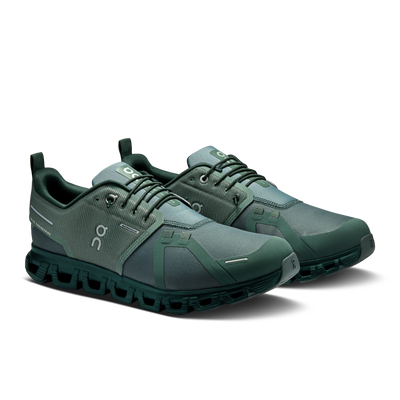 Mens On Running Cloud 6 Olive Evergreen Waterproof Trainers