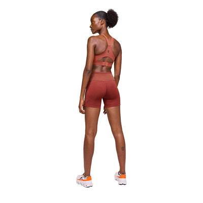 On Running Performance Women's Running Short Tight - Ruby