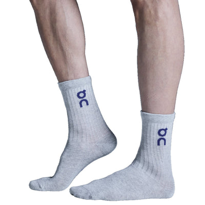 On Running Logo 3 Pack High Sock - Wash/Navy