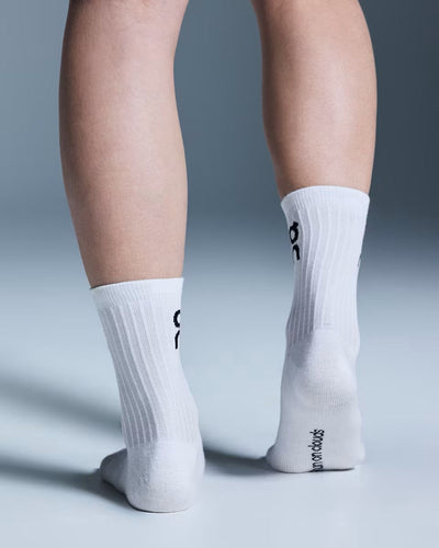 Unisex On Running White Logo High 3-Pack Socks
