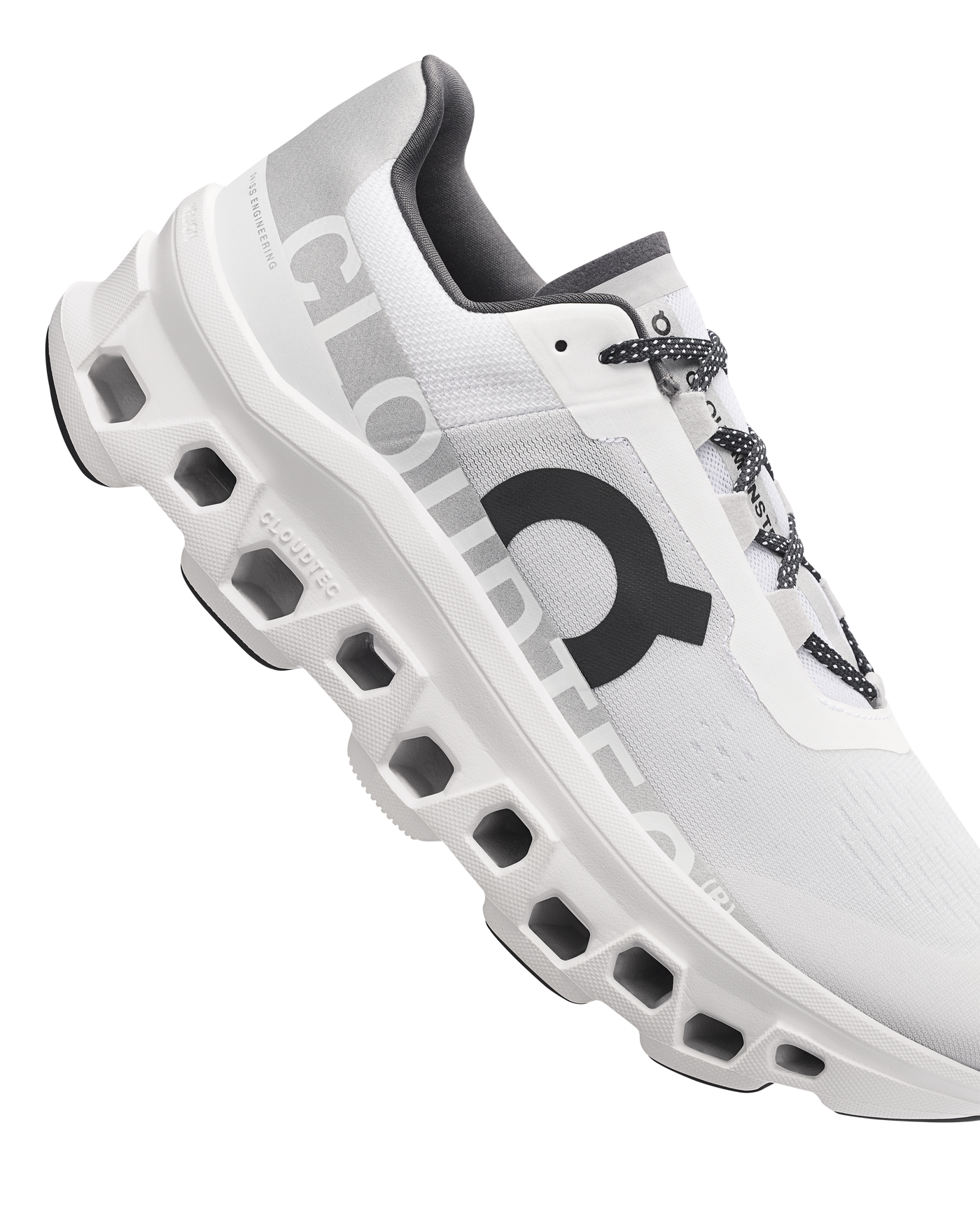 Women's On Running Cloudmonster All White Trainers